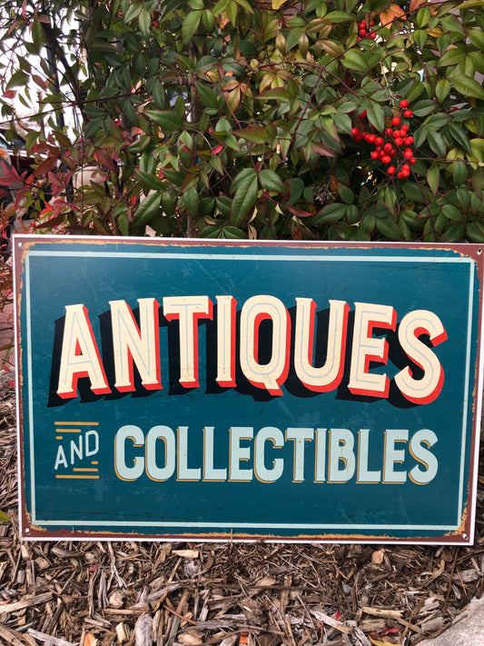 Metal UV Printed Sign- Antiques & Collectibles