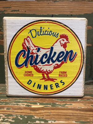 Handmade Décor- Chicken Dinner
